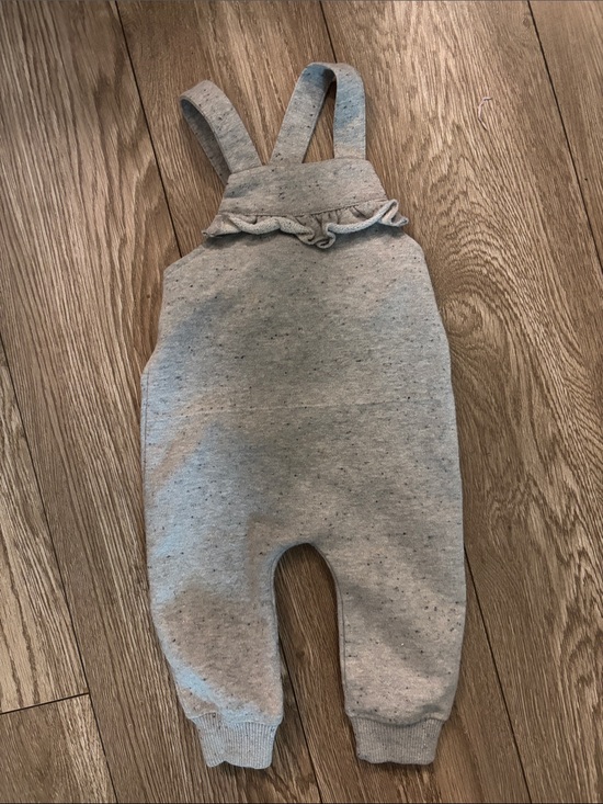 Other - Kids Grey Speckled Overalls - Unbranded